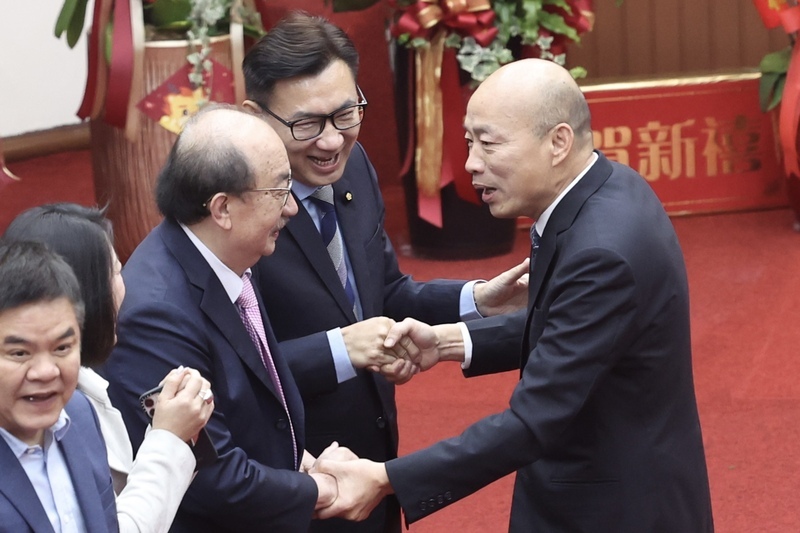 韓國瑜：立法院是國家火車頭 引導迎向美好未來