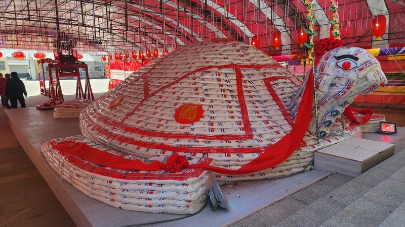 澎湖乞龜民俗鬧元宵 最大獎快艇、黃金龜