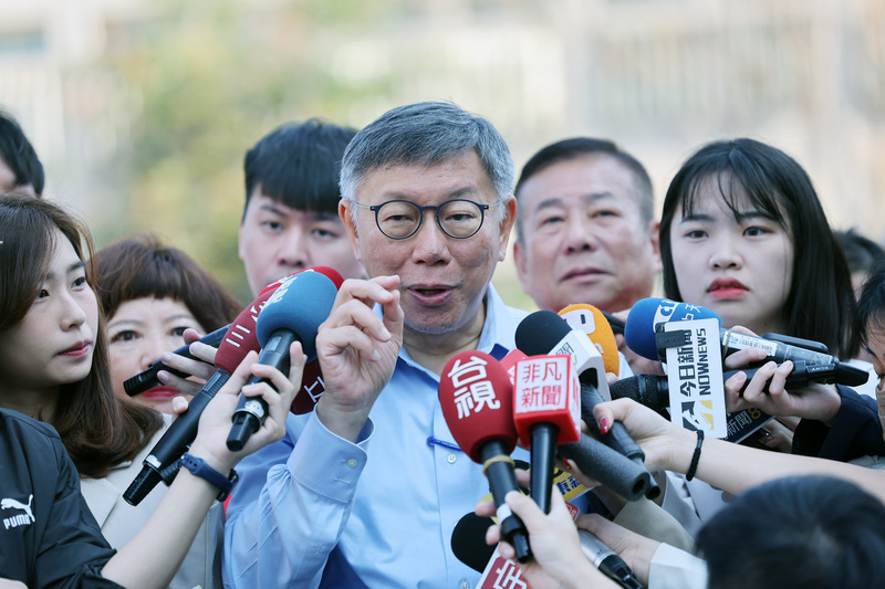 立院食安專報喬不攏 柯文哲：綠搞誘敵深入、藍在鬧