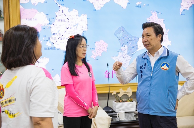 立委陳瑩牽線 金門縣府爭取400萬預算減醫療負擔