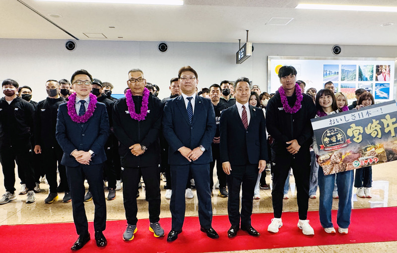 宮崎歡迎樂天桃猿到訪 盼與台灣交流更緊密