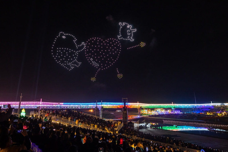 南投燈會無人機重新送審 作業不及剩餘場次取消