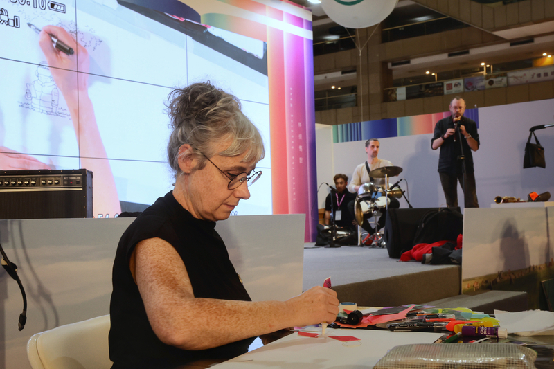 法國、比利時、台灣創作者齊聚 畫筆交織音樂會