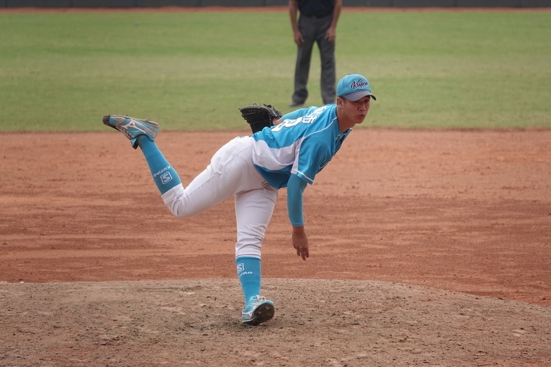 張峻瑋飆速154公里後援關門 穀保木棒聯賽晉4強