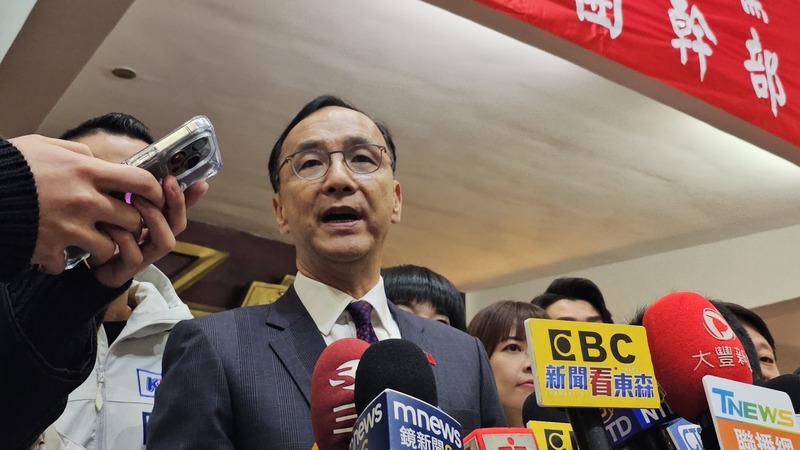 國民黨浮黨魁之爭傳聞 朱立倫：謠言不必討論