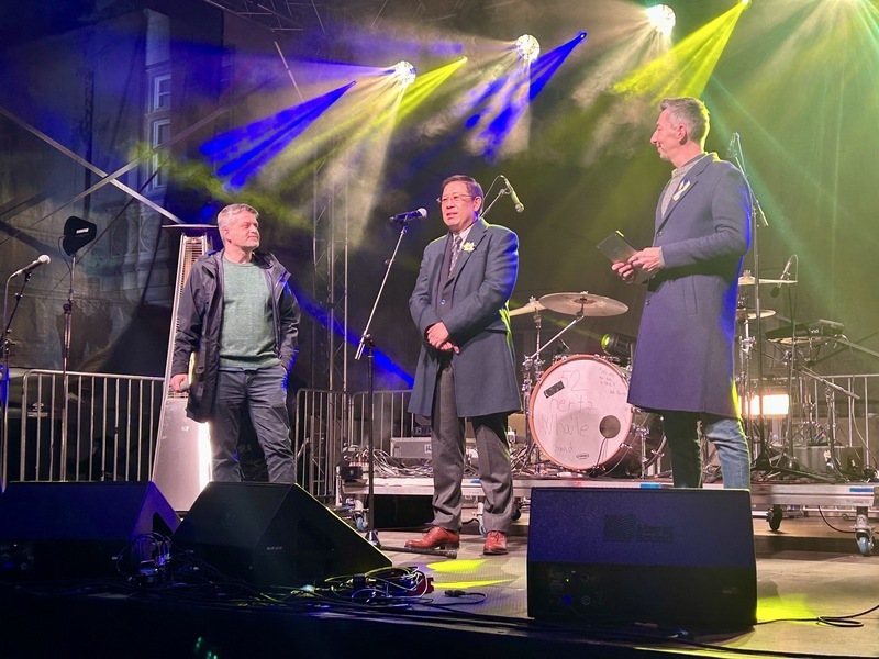 俄烏戰爭2週年 斯國及烏克蘭民眾感謝台灣協助