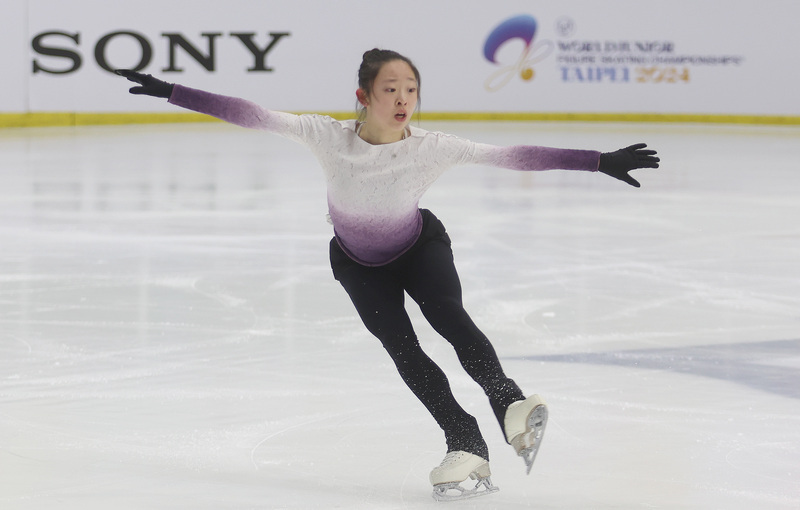 拚花式滑冰世青賽 蔡玉鳳與教練有賭注