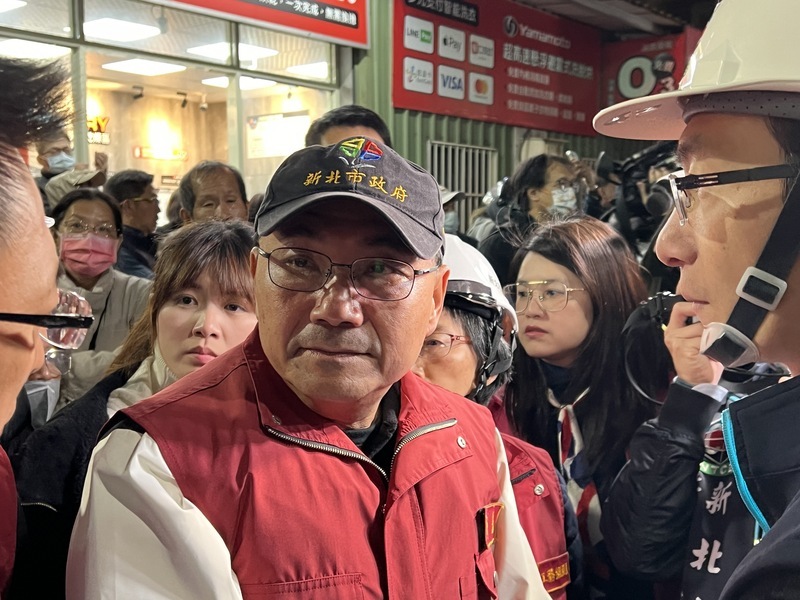 新北三重工地滲水釀災 侯友宜：建商列黑名單