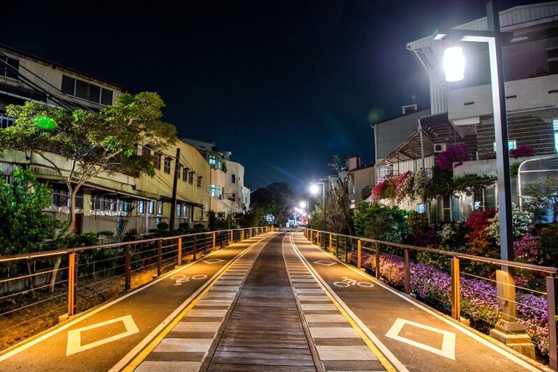 嘉市休憩熱區嘉油鐵馬道增照明 3/1起分區開放