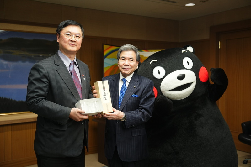 拜會熊本縣知事 羅達生：感謝對台日友好貢獻
