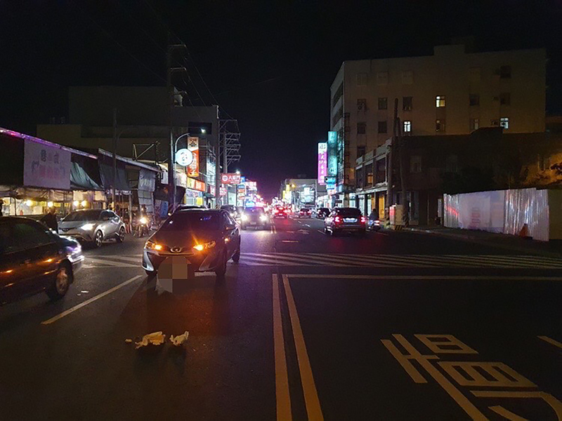 彰化見行人地獄 老婦走斑馬線遭車撞擊不治