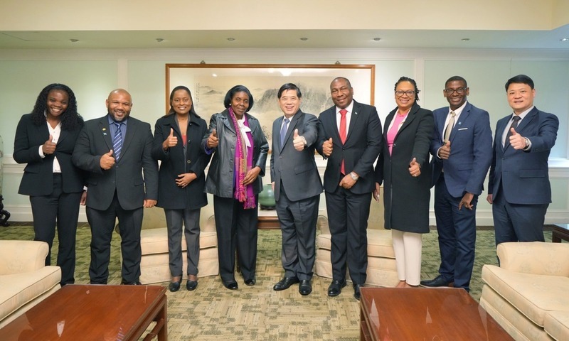 聖露西亞商工部長訪台 外交部感謝挺台參與國際