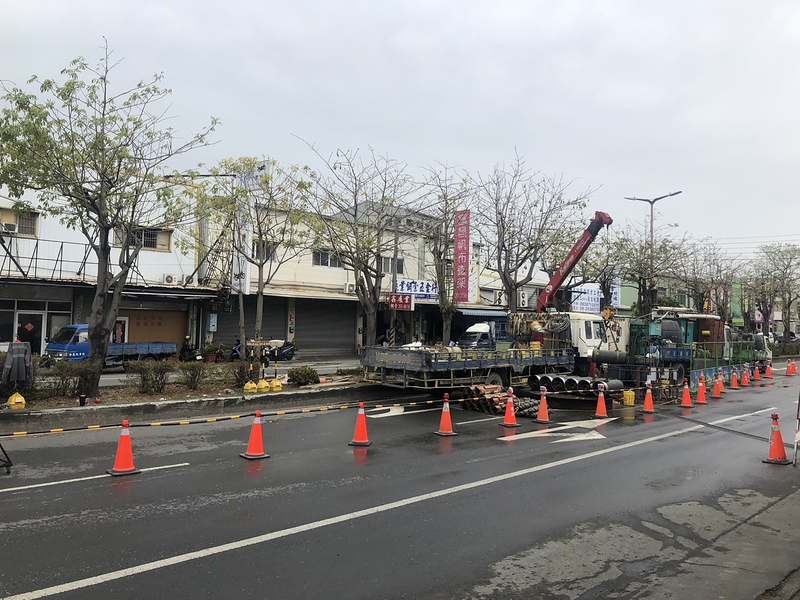 台南仁德天然氣管線遭挖斷 緊急處置後待修復