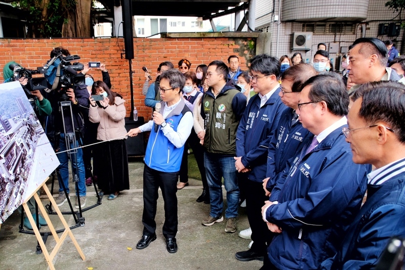視察捷運棕線 鄭文燦盼桃園市府接球持續推動