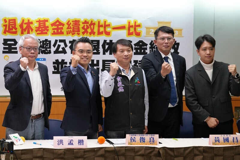 全教總：政府退休基金11年績效 僅公保準備金逾6%