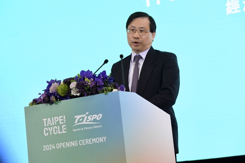 台北自行車展開幕 林全能：為景氣復甦打響第一炮