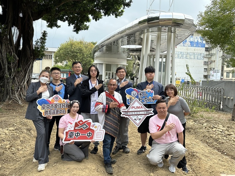 中一中校內闢地種小米 了解原民文化落實全民原教