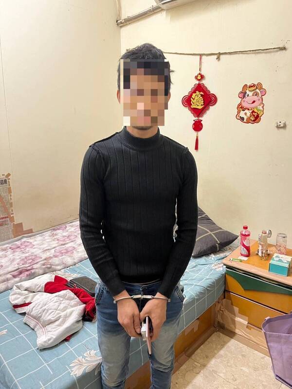 台南通緝失聯移工連偷2宿舍 房內呼呼大睡被逮
