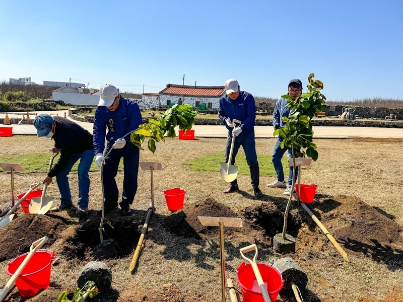 澎湖遊憩景點植樹綠美化 盼營造優質旅遊環境