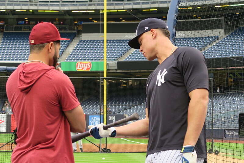 洋基春訓再添傷兵 賈吉腹部不適暫停揮棒