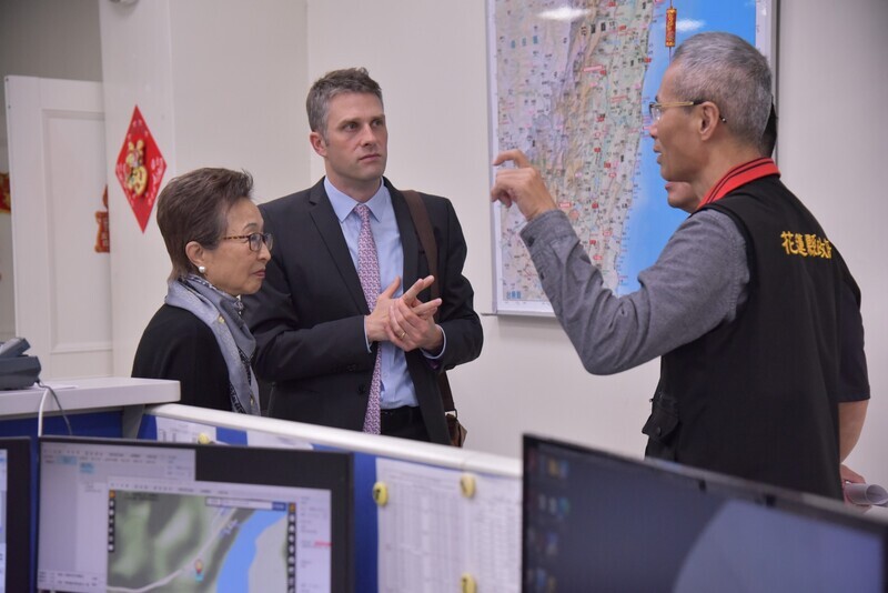 德國在台協會訪花蓮縣府 強化災害應變救護應對