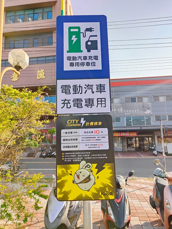 為落實淨零碳排 彰化啟動公共充電樁補助計畫