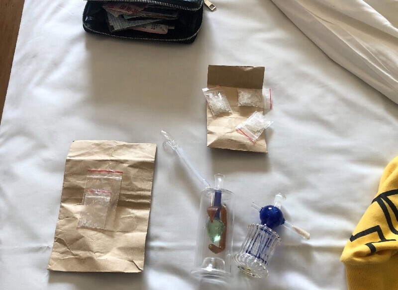 男持偽造美國居留證住飯店 台中警查獲毒品送辦