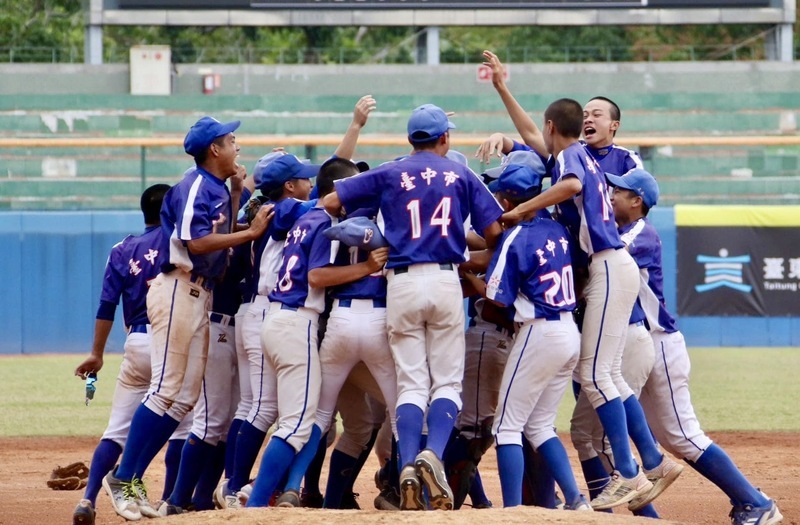 國中硬式棒球聯賽 台中市中山完成2連霸