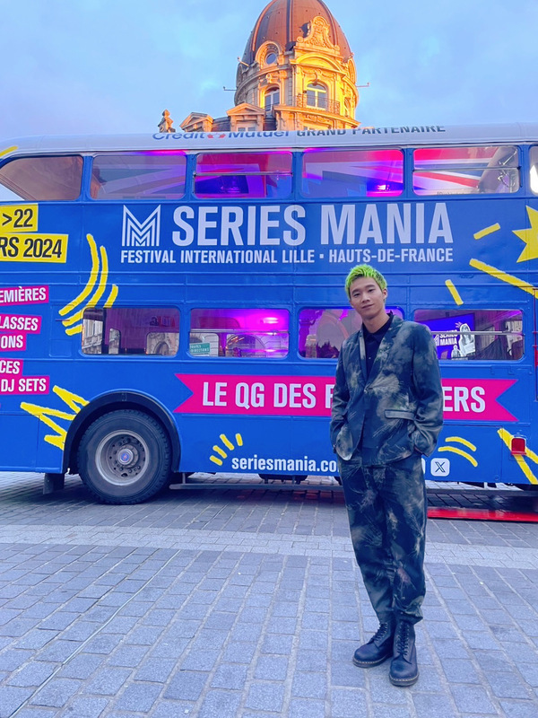 劇集「聽海湧」法國首映 黃冠智飾戰俘盼世界和平