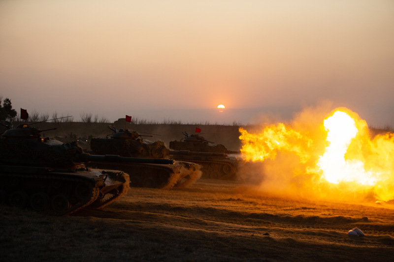 澎防部鎮疆操演 砲聲隆隆展成果