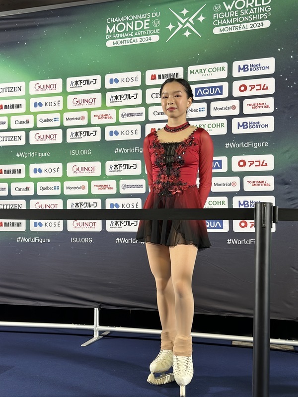丁子涵超越自己 花滑世錦賽首度晉級長曲