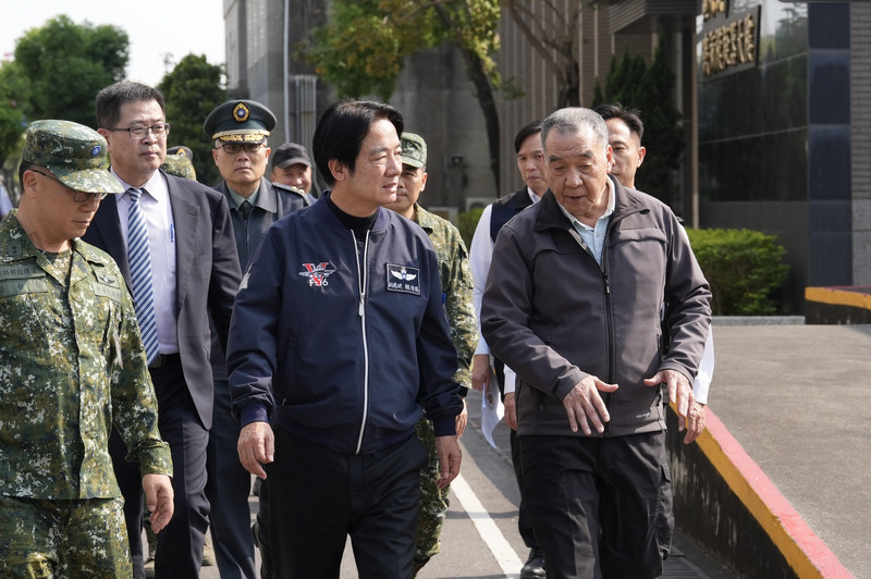 賴清德訪視南部防空部隊 支持國軍守護民主家園