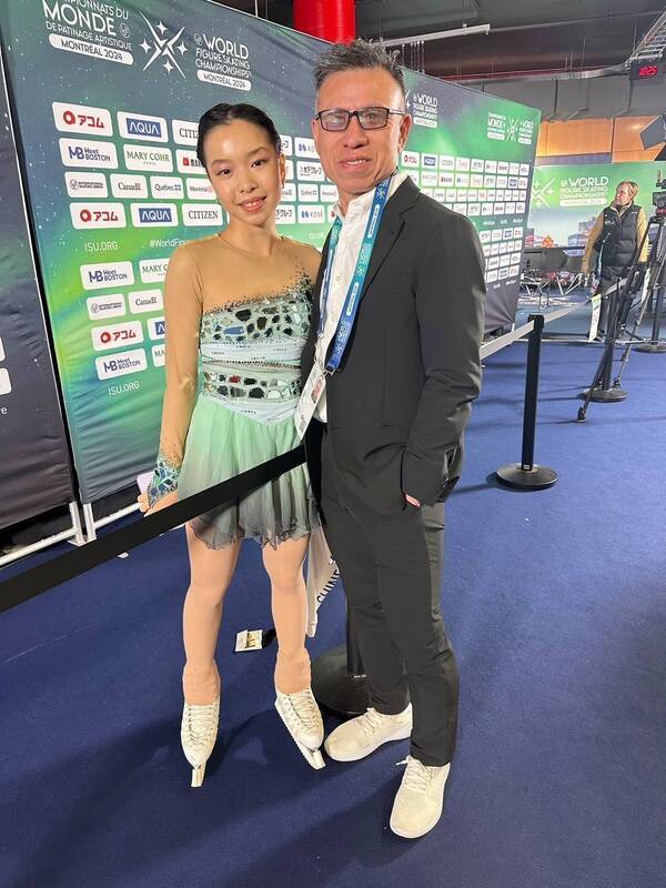 花滑世錦賽丁子涵獲第22名 遺憾中求進步