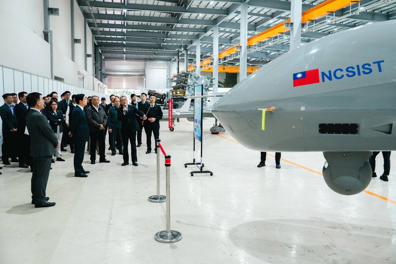 賴副總統訪視中科院 盼續強化國防自主