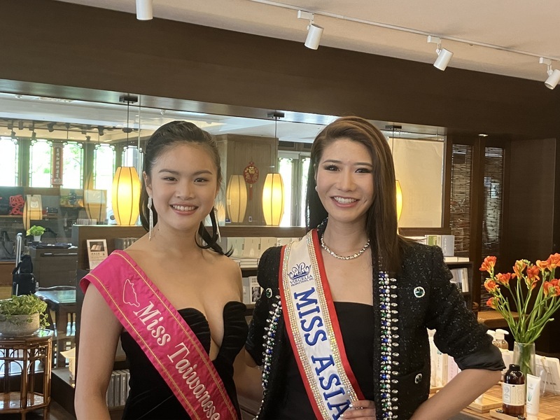 台裔選美皇后熱心公益 盼更多人認識台灣歷史文化