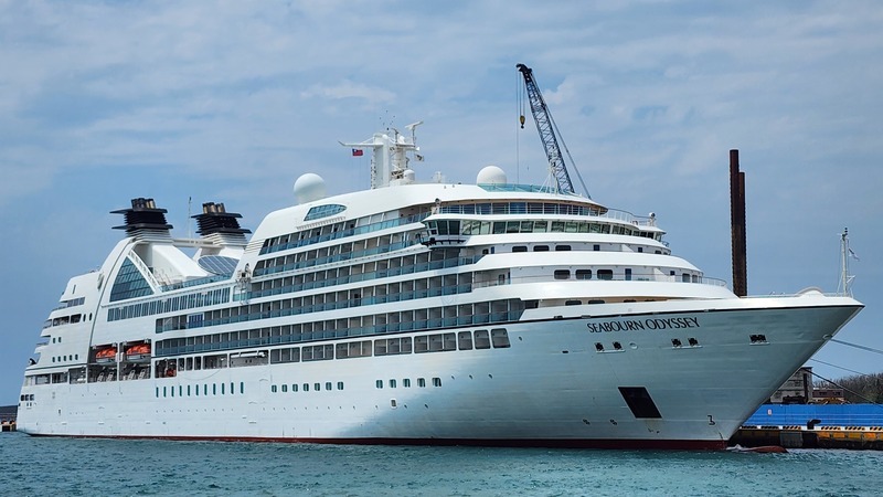 國際郵輪奧德薩號首泊澎湖 408歐美客暢遊菊島