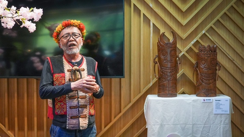 「流」藝術聯展開幕 高雄藝術家展現原民文化底蘊