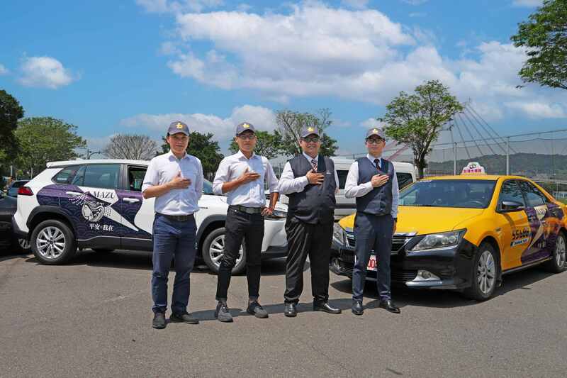 上百輛計程車化身媽祖守護車 搭乘可獲祈福禮