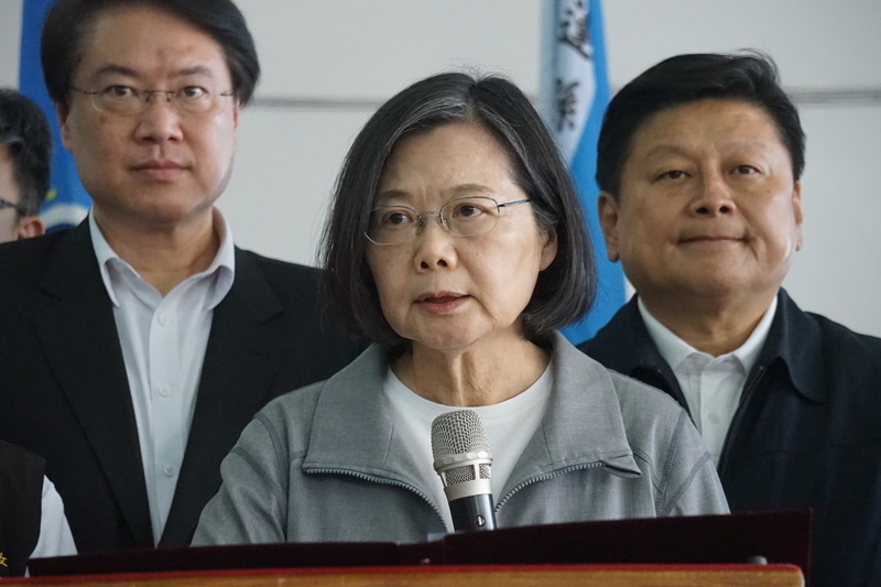 蔡總統：災後重建過程 減低受災戶負擔