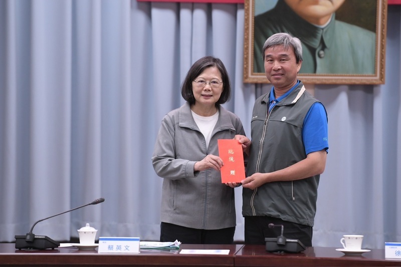 花蓮強震全台12萬戶一度停水 蔡總統肯定台水調度