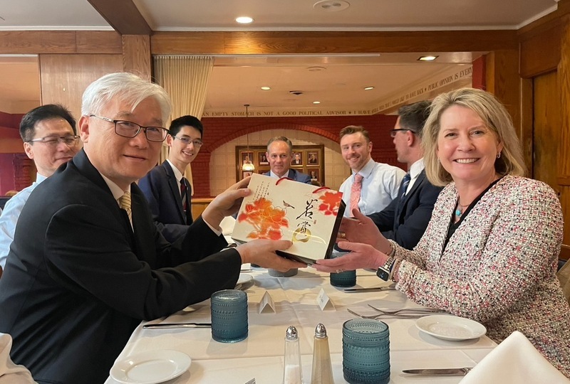 夏立言訪美智庫傳統基金會 談國防兩岸能源議題