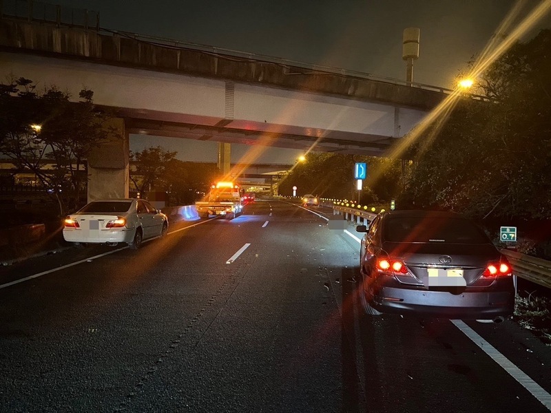 國1車禍2次事故 男下車查看車損連續挨撞不治