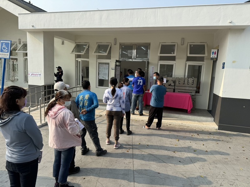 雲林2鄉鎮長補選 上午投票率僅2成