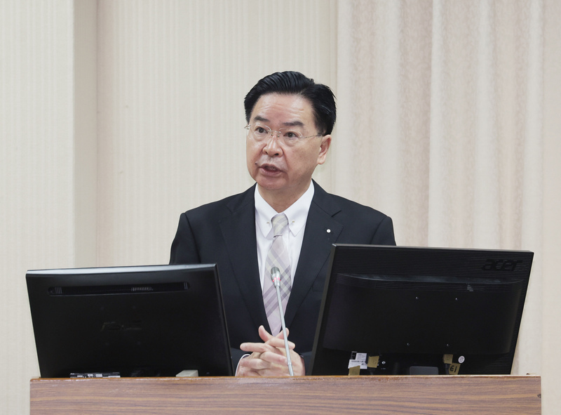 吳釗燮：高度警覺中國外交部戰狼行為 絕不退縮