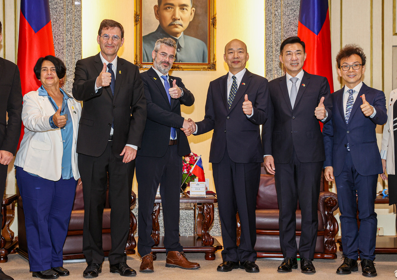 韓國瑜接見以色列訪團 杜伯斯基邀組團訪以