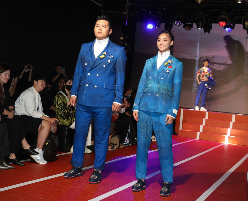 楊昆弼走秀體驗巴黎奧運團服 自認狀態好拚摘金