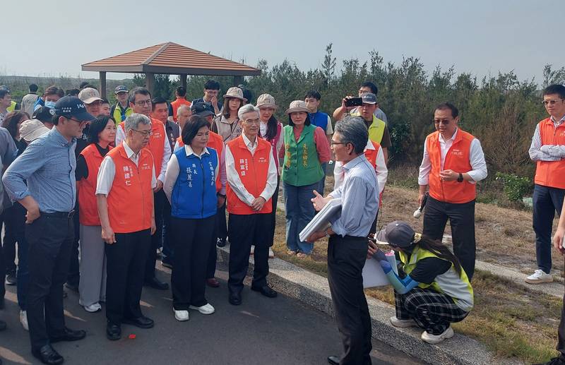 濁水溪揚塵改善有成 陳建仁：穩定效果續做第3期