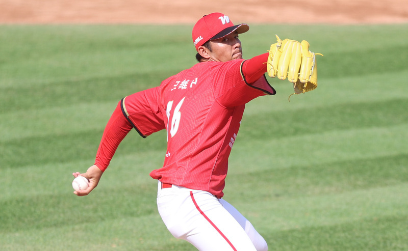 王維中克服恐猿繳好投 勝投飛掉理解中繼投手