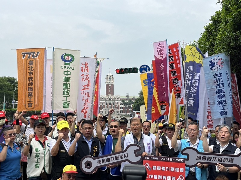 五一行動聯盟5/1上街 要求修法挺5勞權