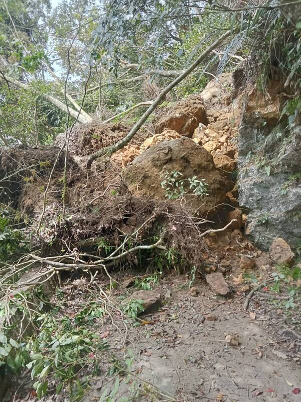 太魯閣大同大禮部落聯外道路全坍 族人生計停擺